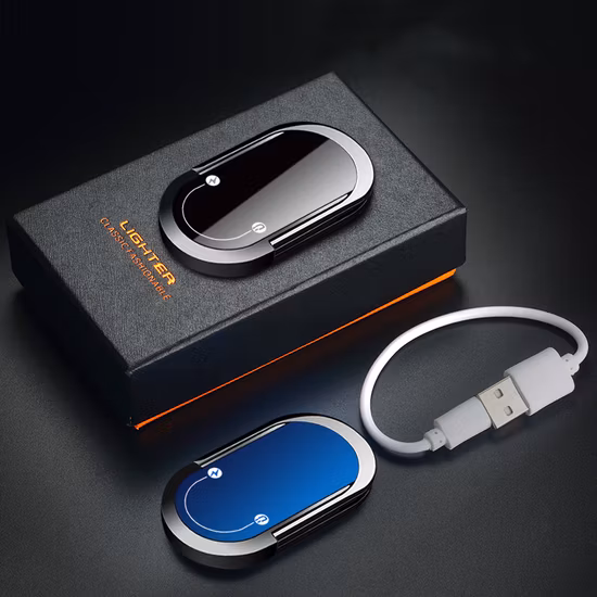 휴대폰용 아크 라이터 USB 충전식 라이터 휴대폰 스틱 라이터